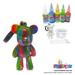 Colour Splash Bear Keyring