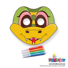 New! Snake Colour-In Mask