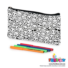 New! Colour-In Emoji Pencil Case