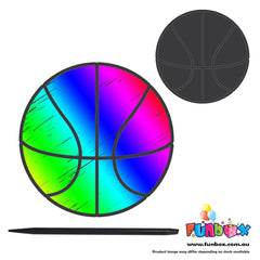 Basketball Magic Scratch Art