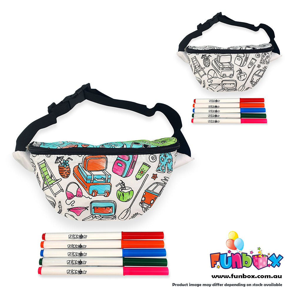 New! Colour-In Mini Adventure Pouch