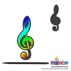 New! Treble Clef Musical Note Magic Scratch Art