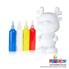 New! Colour Splash Reindeer Money Box