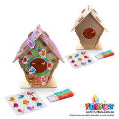 New! DIY Wooden Birdhouse Kit