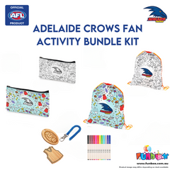 Adelaide Crows Fan Activity Bundle Kit