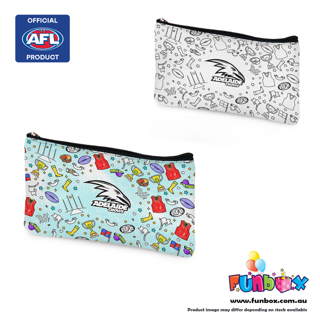 Afl Licensed Adelaide Crows Fc Pencil Case