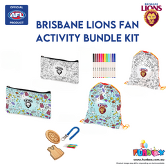 Brisbane Lions Fan Activity Bundle Kit