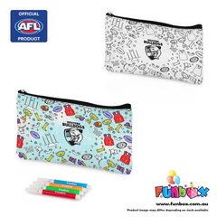 Afl Licensed Western Bulldogs Fc Pencil Case