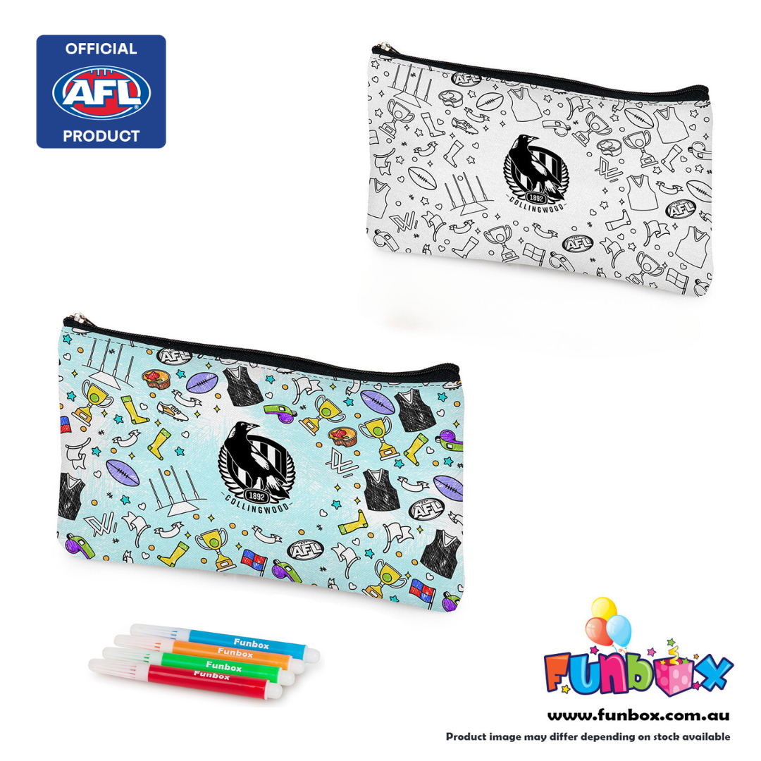 Afl Licensed Collingwood Fc Pencil Case