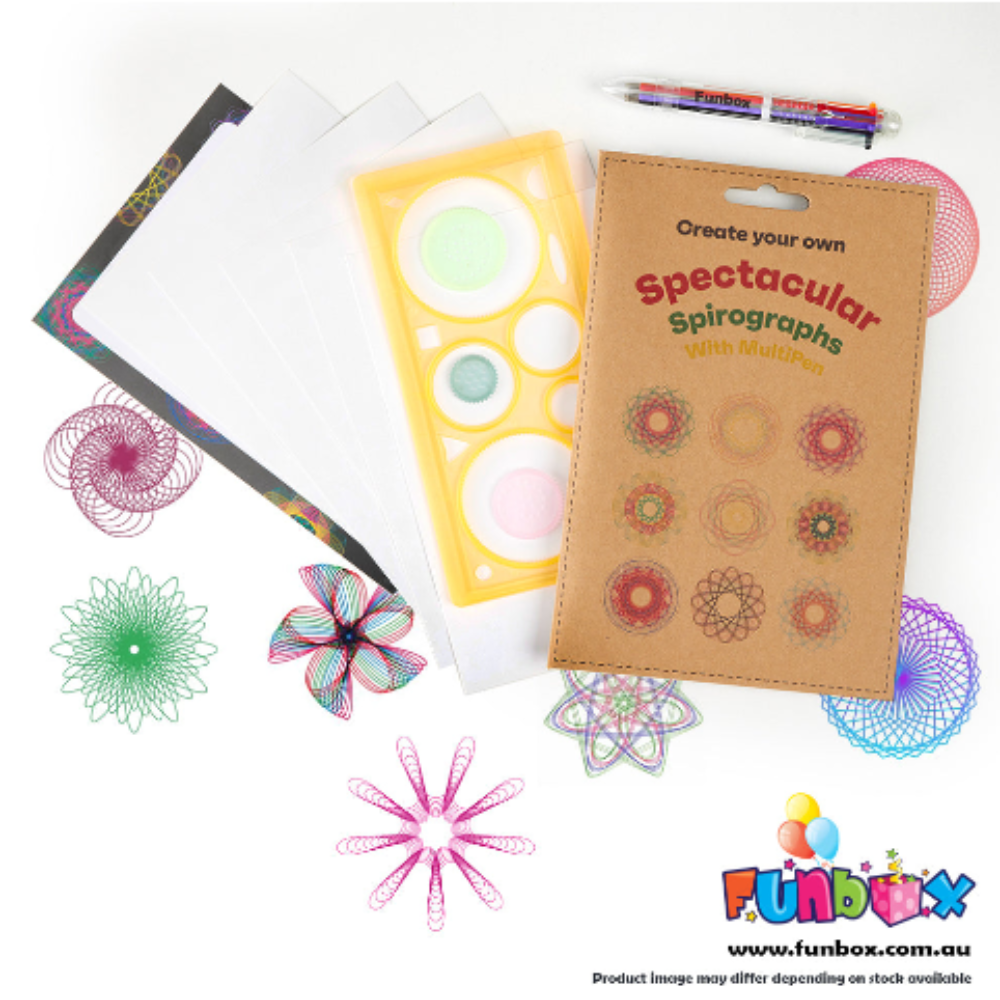 New! Spirograph Kit With Multipen