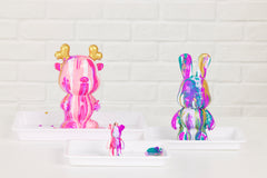 New! Colour Splash Reindeer Money Box