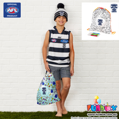 Afl Licensed Geelong Fc Drawstring Bag