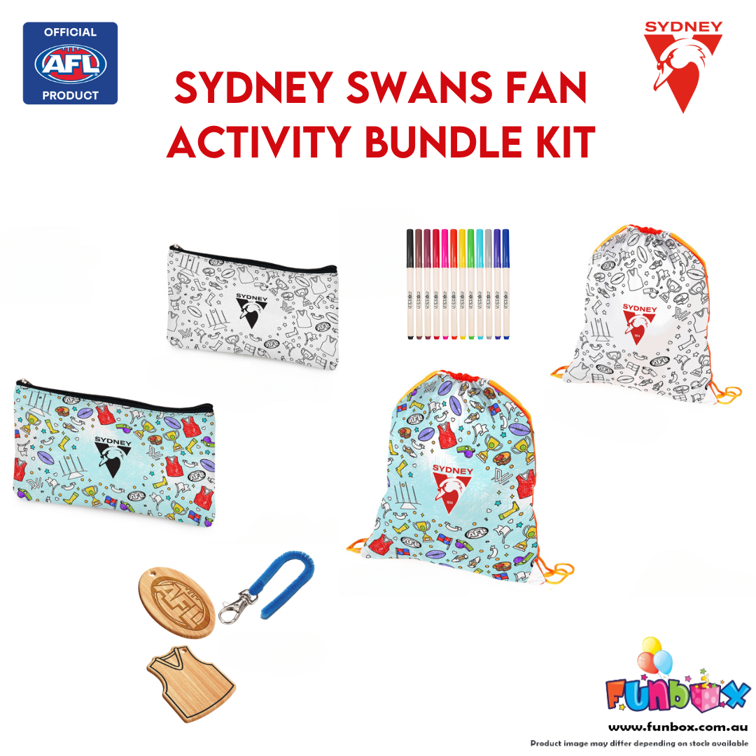 Sydney Swans Fan Activity Bundle Kit