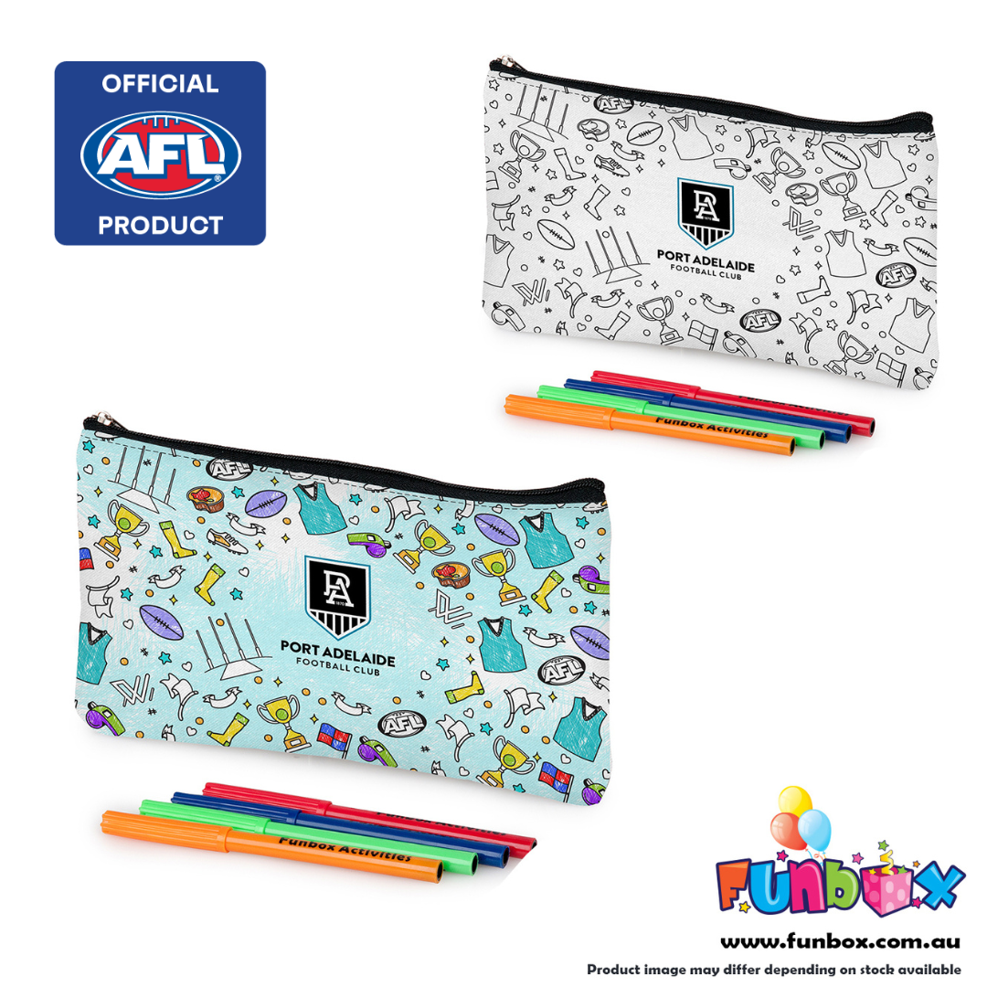 Afl Licensed Port Adelaide Fc Pencil Case