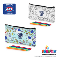 Afl Licensed Geelong Fc Pencil Case