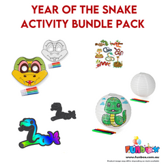 New! Year Of The Snake Activity Bundle Pack