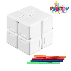 Colour-In Fiddle Cube