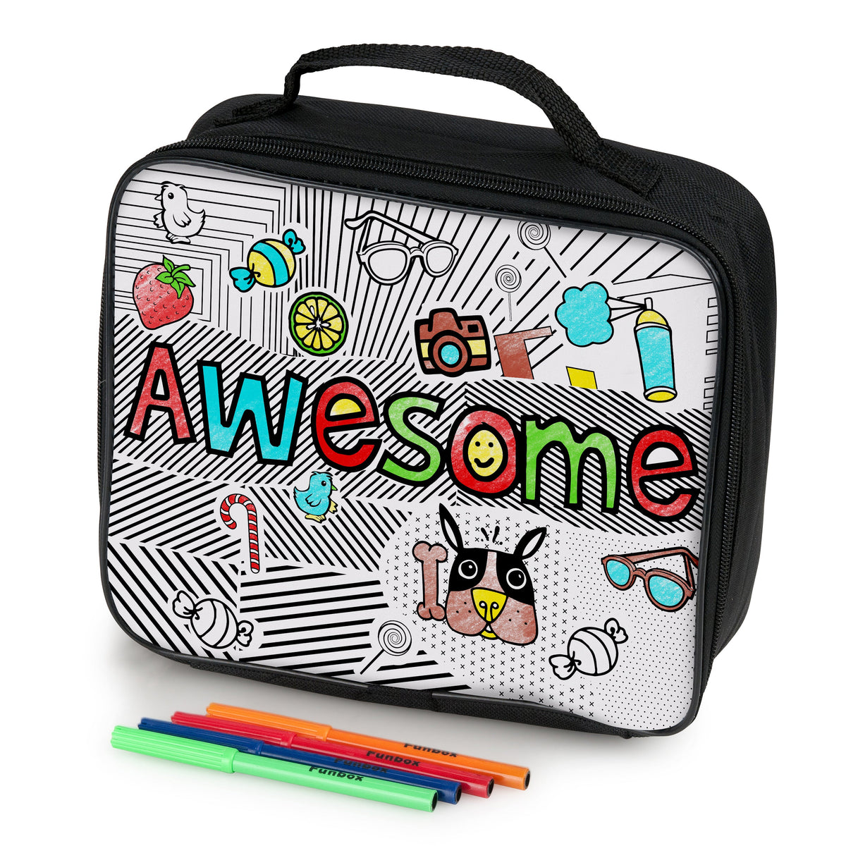 Colour-Me-In Lunch Box Awesome With Texters