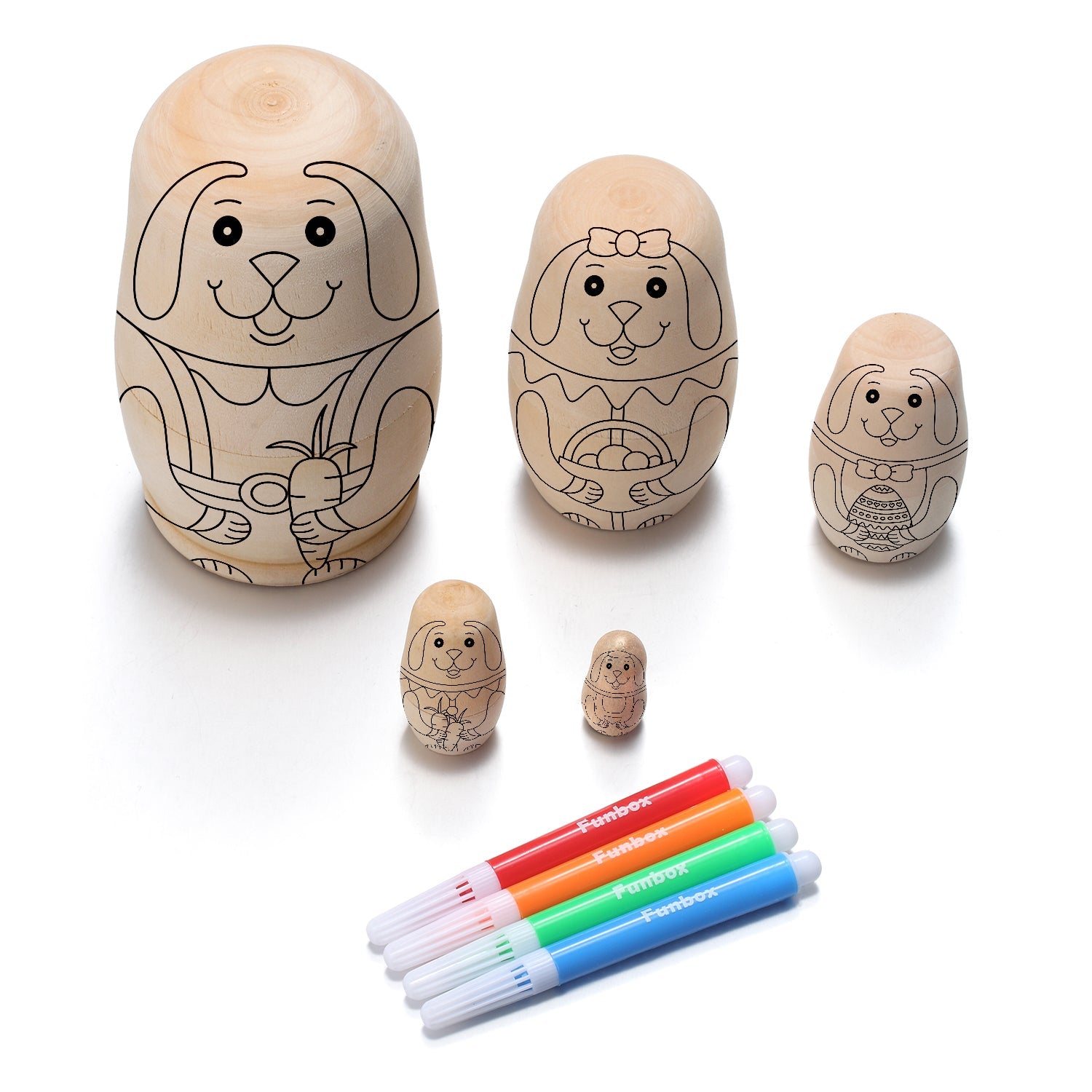 Design Your Own Easter Babushka Nesting Dolls