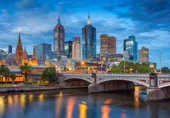 Funbox - Across The Yarra 1000 Piece Jigsaw