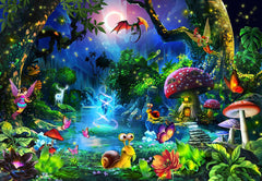 Funbox - Fantasy Forest 1000 Piece Adult's Jigsaw Puzzle