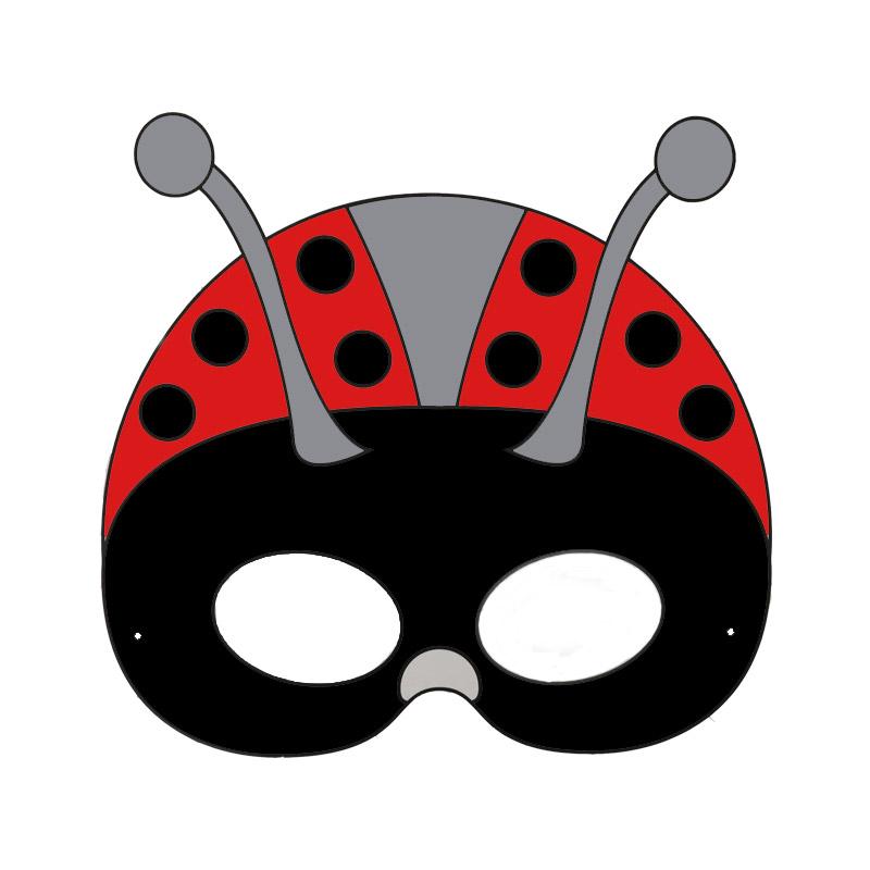 Ladybug Colour-In Mask – Funbox Activities