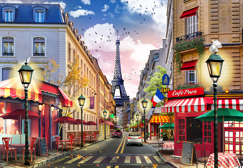 Funbox - Paree Paree Iii 1000 Piece Jigsaw Puzzle