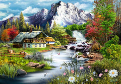 Funbox - Perfect Places: The Mountain View 1000 Piece Jigsaw Puzzle