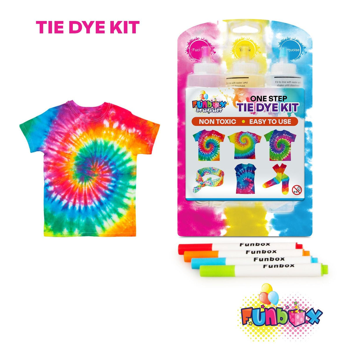 Tie Dye Kit - With T-Shirt