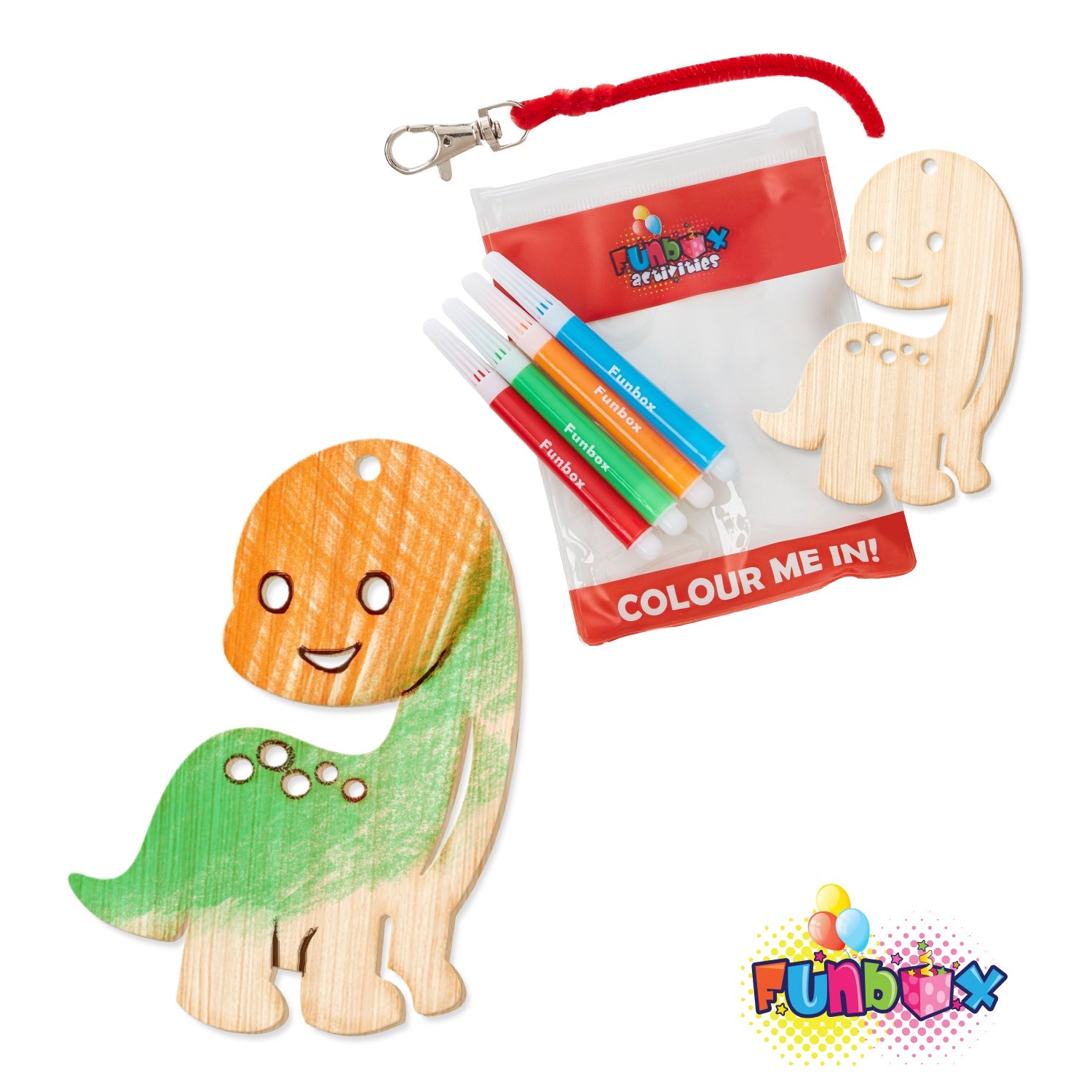 Dinosaur Cute Bag Tag Kit